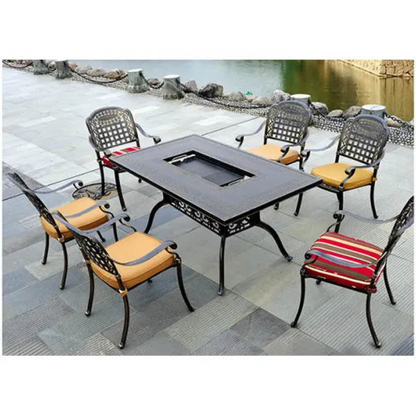 outdoor teak wood  chair  table