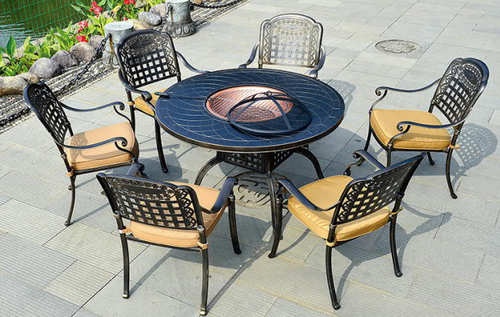 outdoor teak wood  chair  table