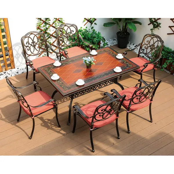 outdoor teak wood  chair  table