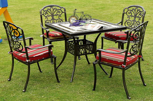 outdoor teak wood  chair  table