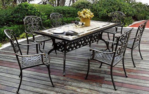 outdoor teak wood  chair  table