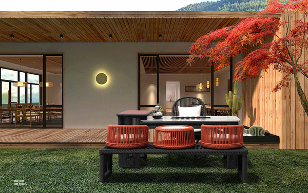 outdoor teak wood  chair  table