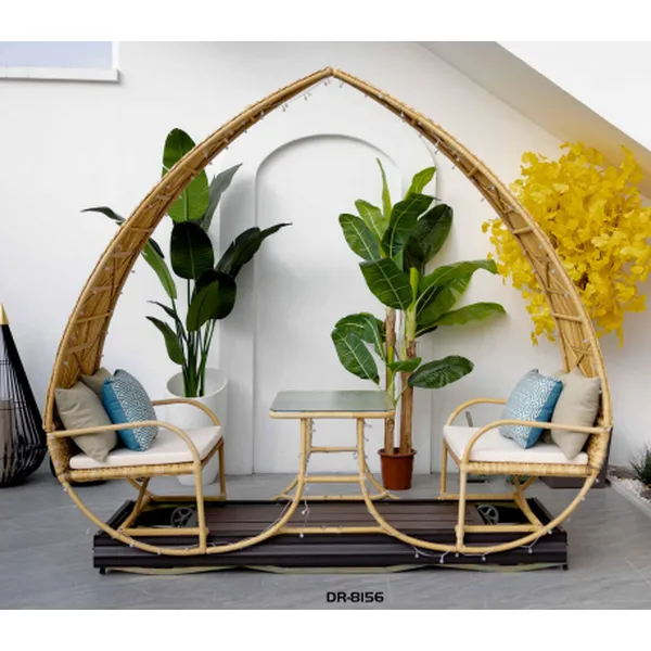 outdoor teak wood  chair  table