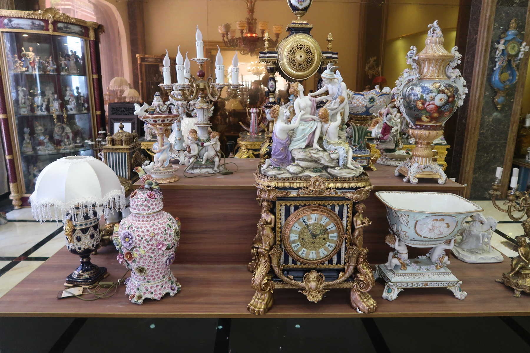 hand painted porcelain 