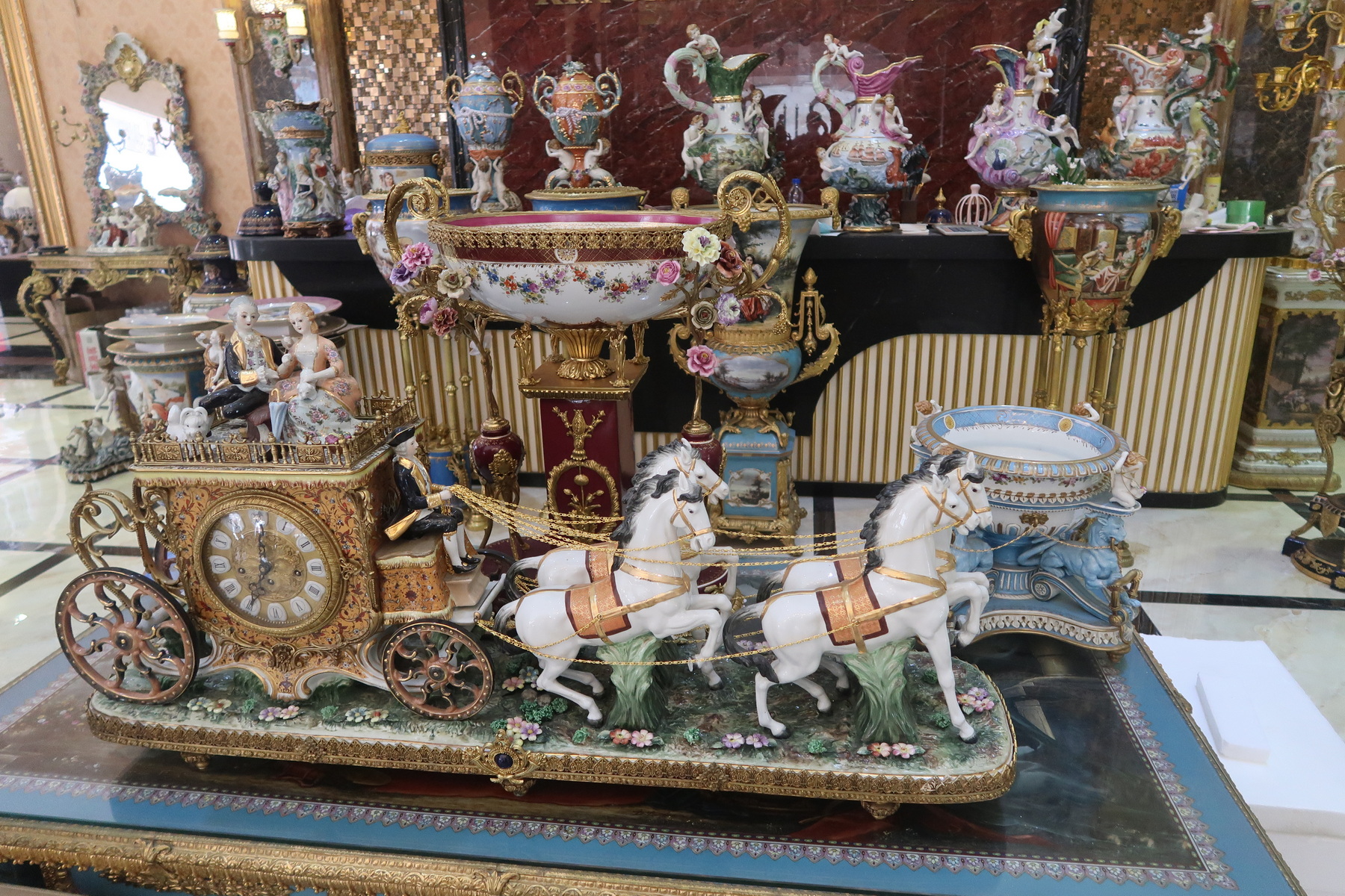 hand painted porcelain 