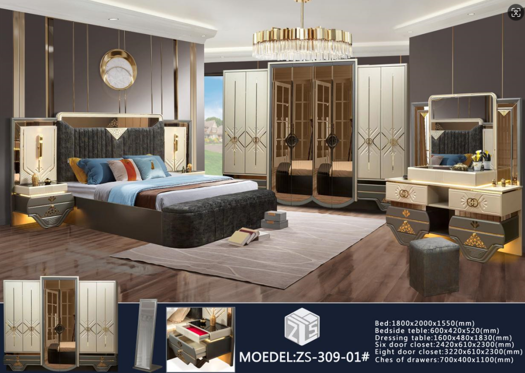 middle east african cheapest furniture,bedroom set