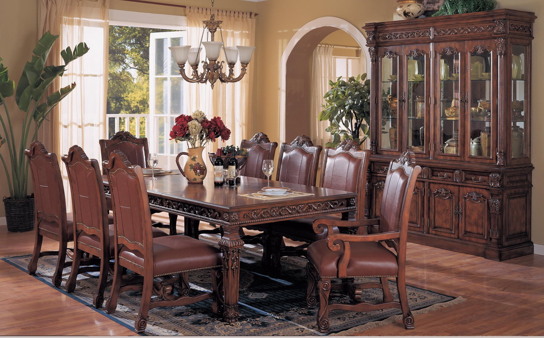 american european  style  furniture dining table chair