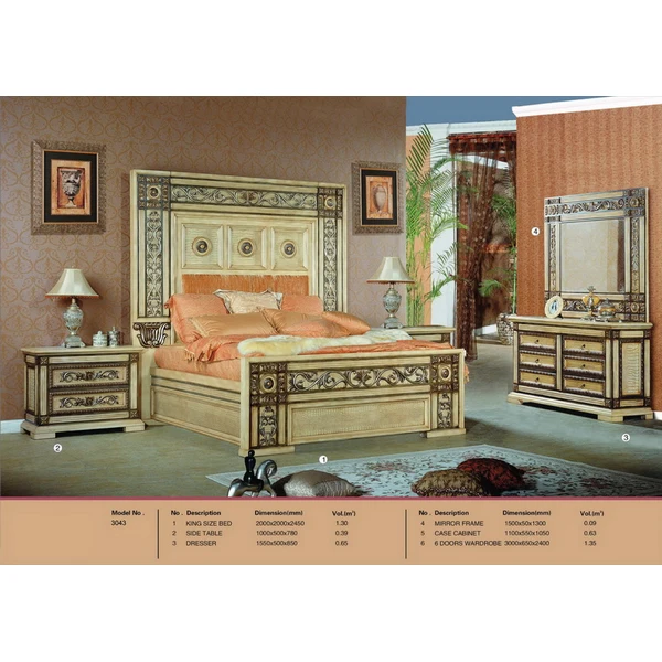 middle east   style  furniture bedroom set 