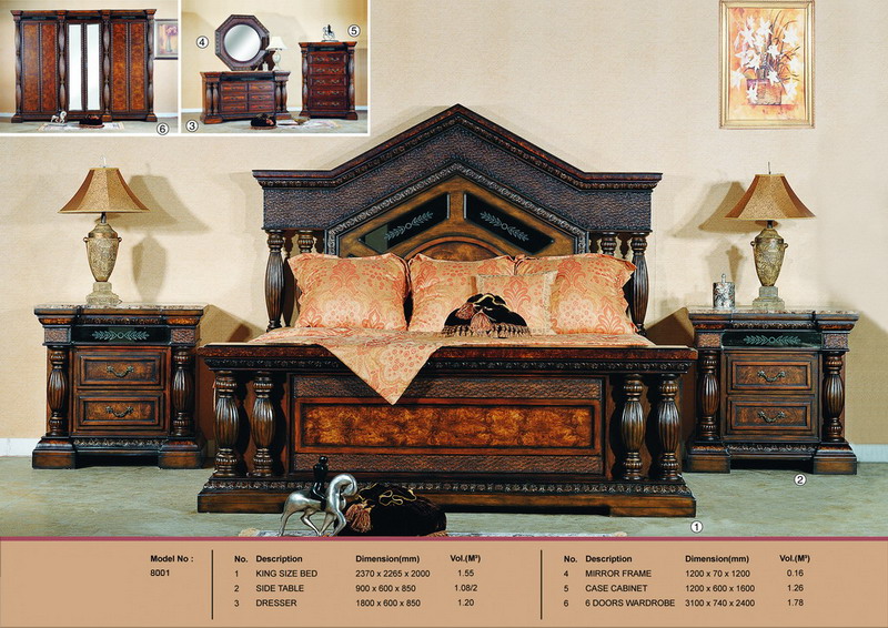 middle east   style  furniture bedroom set 