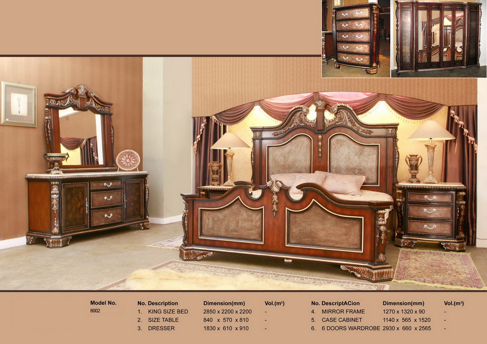 middle east   style  furniture bedroom set 