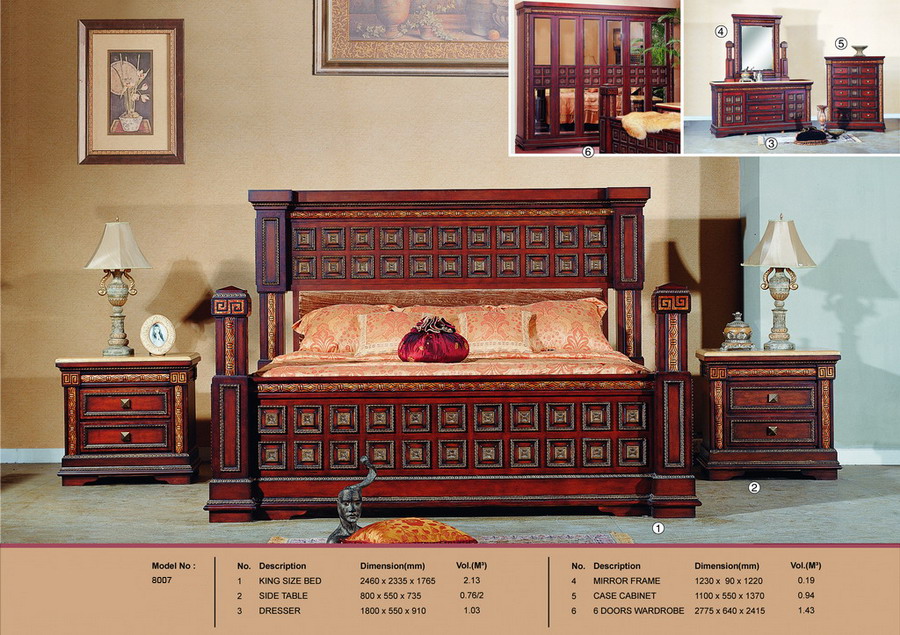 middle east   style  furniture bedroom set 