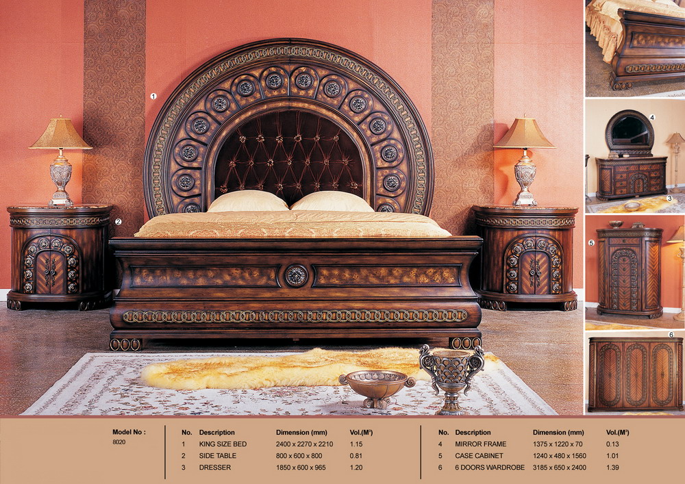 middle east   style  furniture bedroom set 