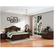 american european  style  bedroom set bed bedside cabinet dresser mirror stool wardrobe closet