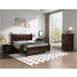 american european  style  bedroom set bed bedside cabinet dresser mirror stool wardrobe closet