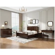 american european  style  bedroom set bed bedside cabinet dresser mirror stool wardrobe closet