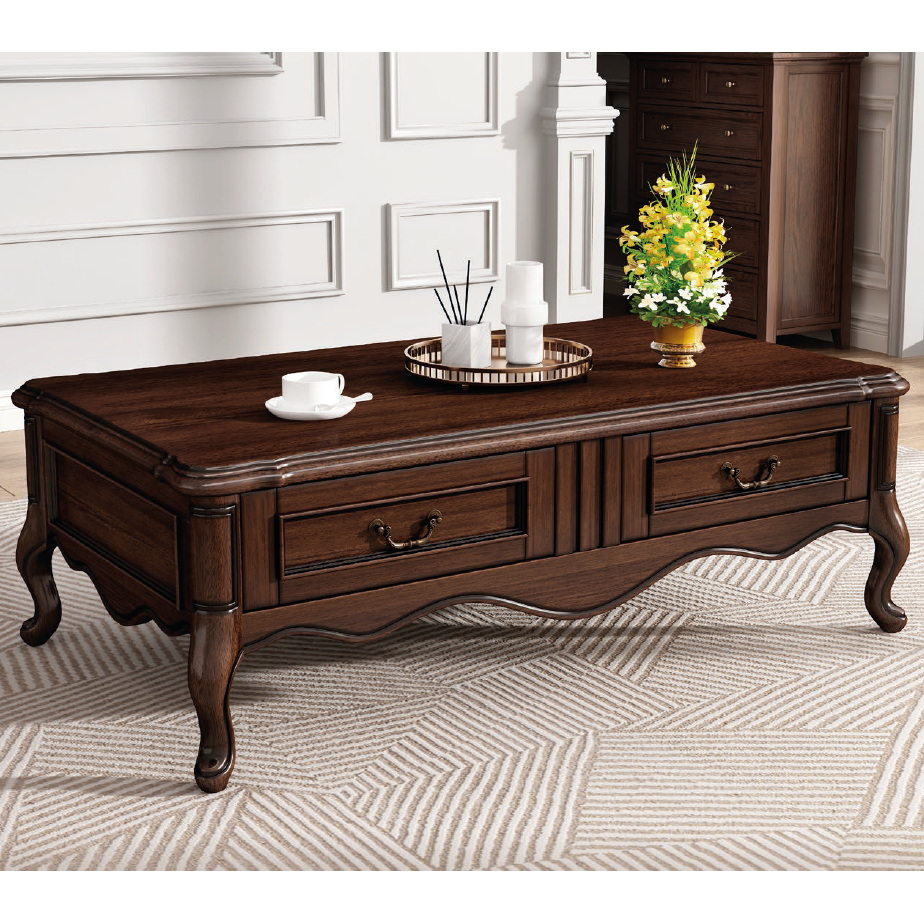 american european  style  coffee table