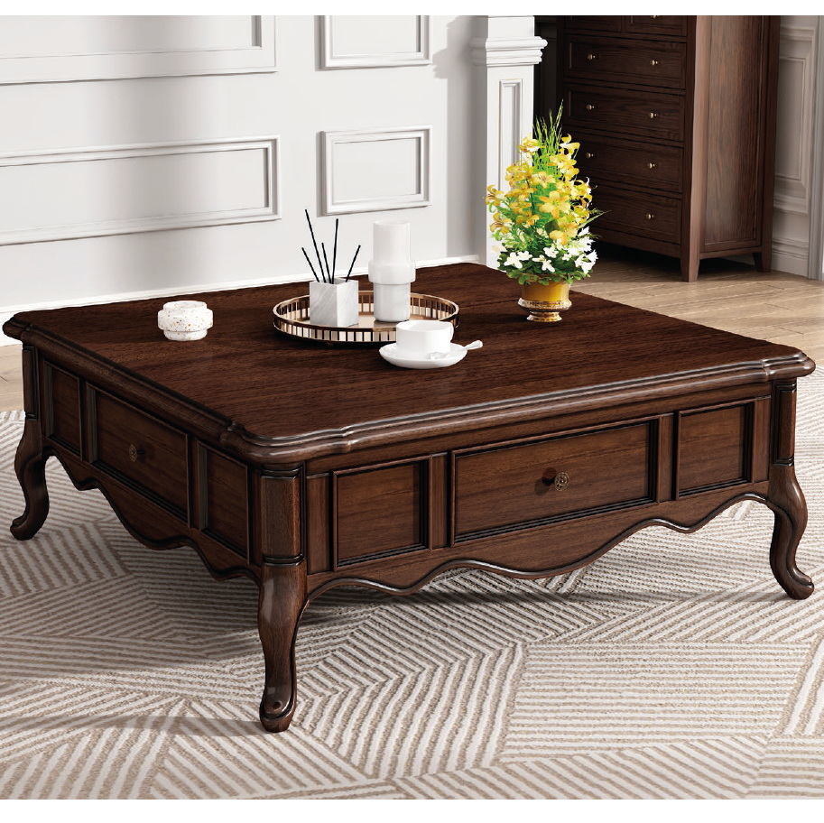 american european  style  coffee table