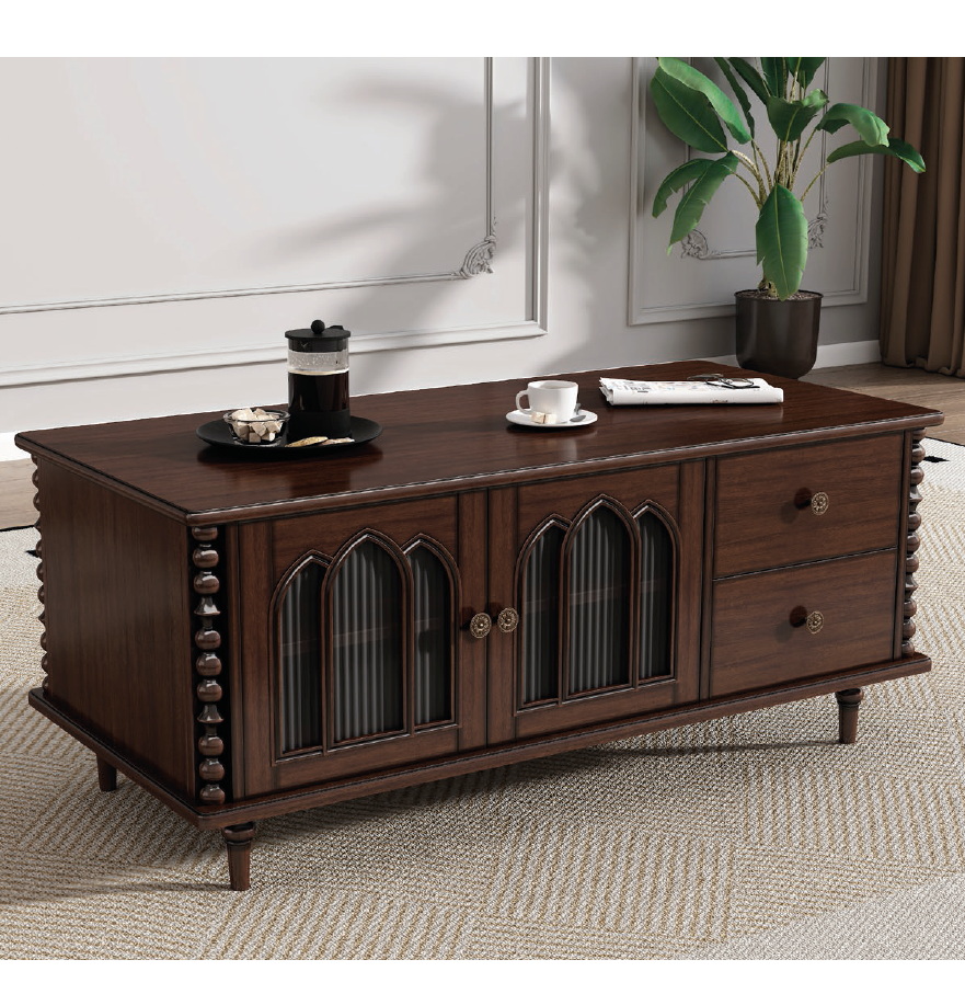 american european  style  coffee table