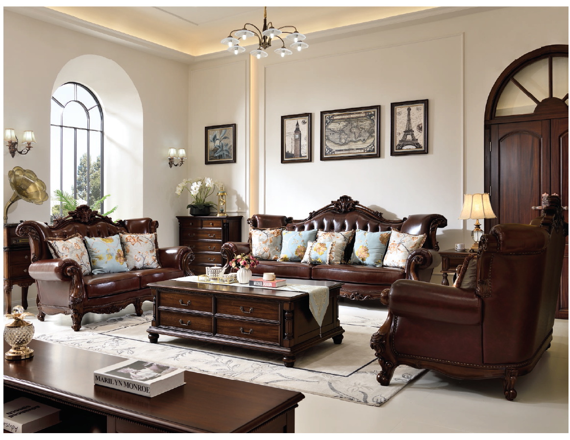 american european  style  sofa