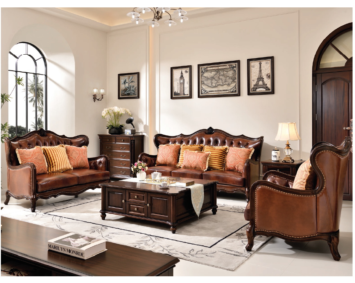 american european  style  sofa