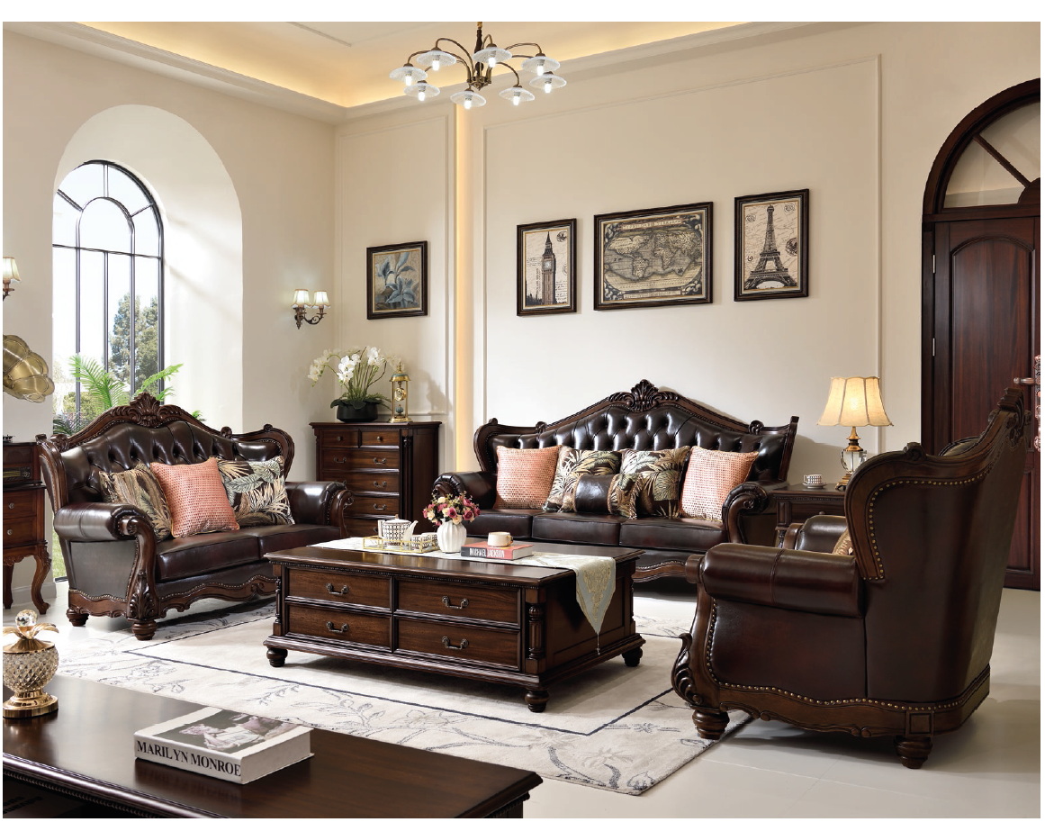 american european  style  sofa