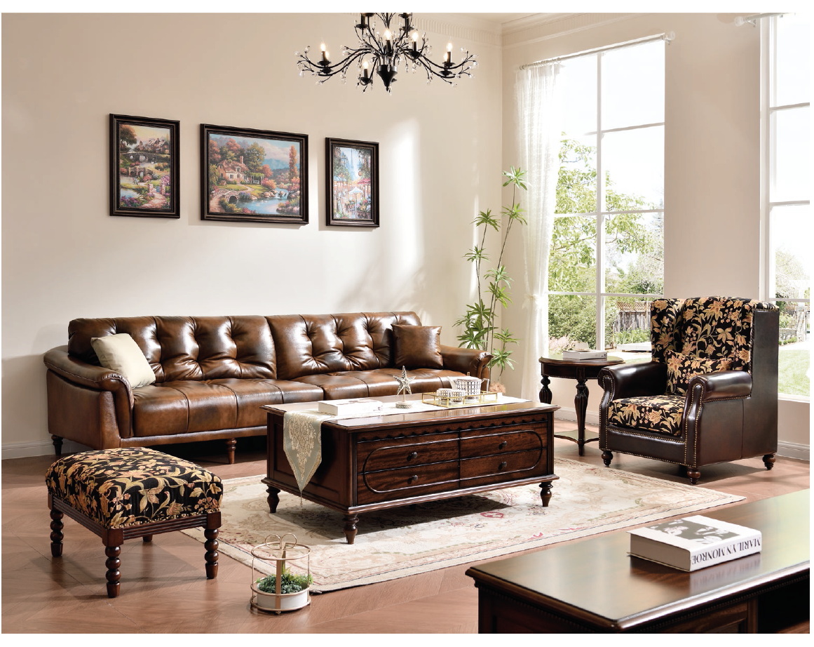 american european  style  sofa