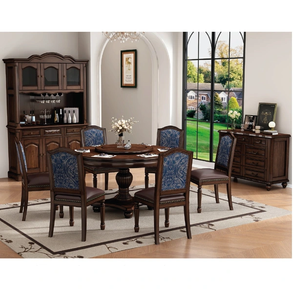 american european  style  dining room set dining table chair