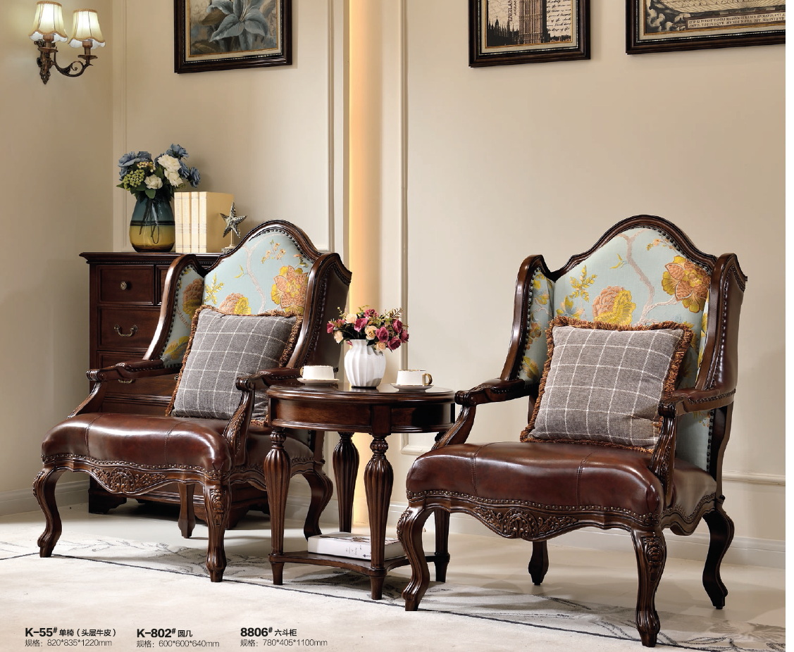 american european  style  leisure chair