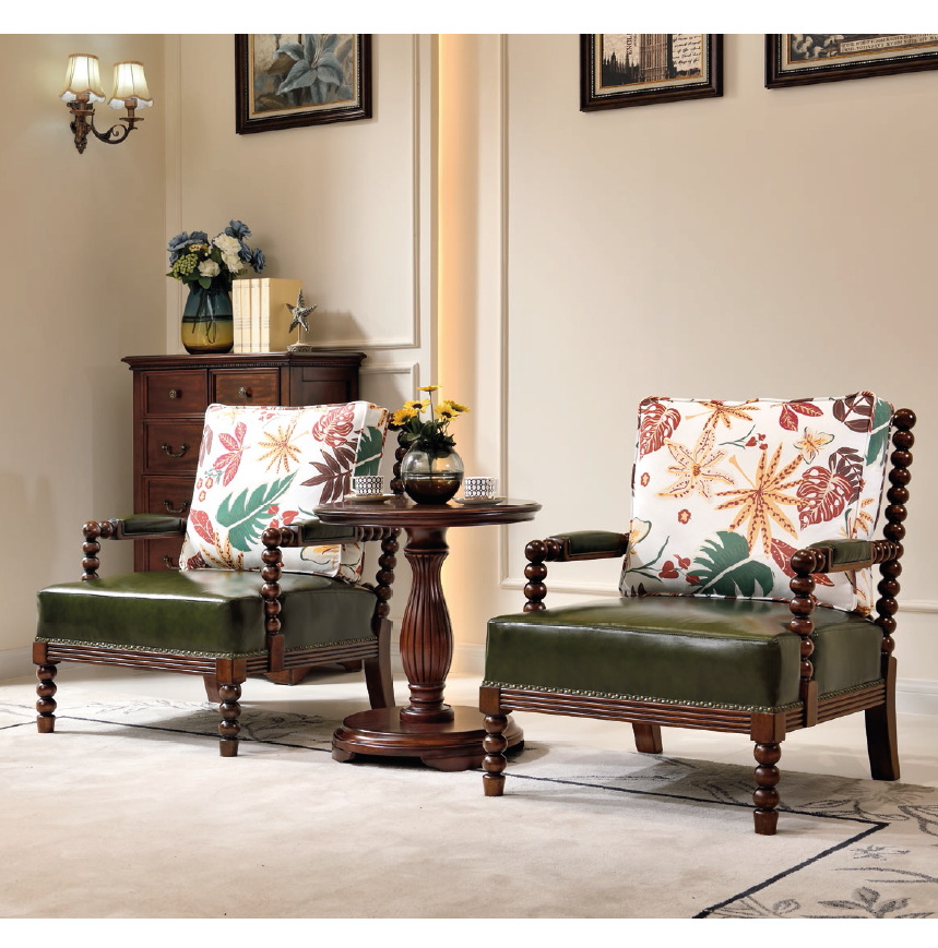 american european  style  leisure chair
