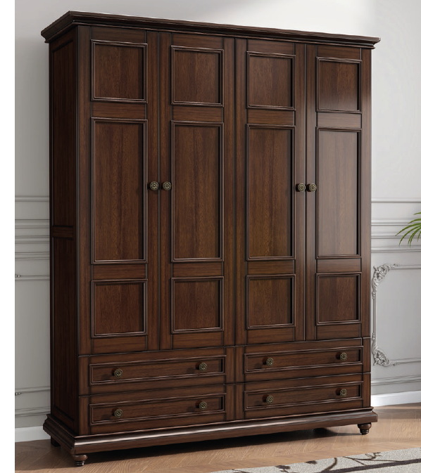 american european  style closet wardrobe