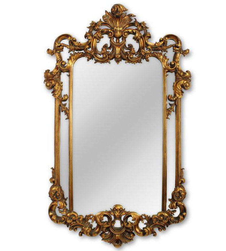 american european  style  antique gold mirror
