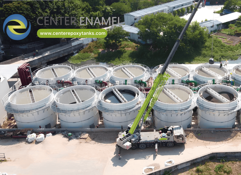 خزانات مطلية بالإيبوكسي للنفايات الزراعية: حل دائم لإدارة النفايات المستدامة