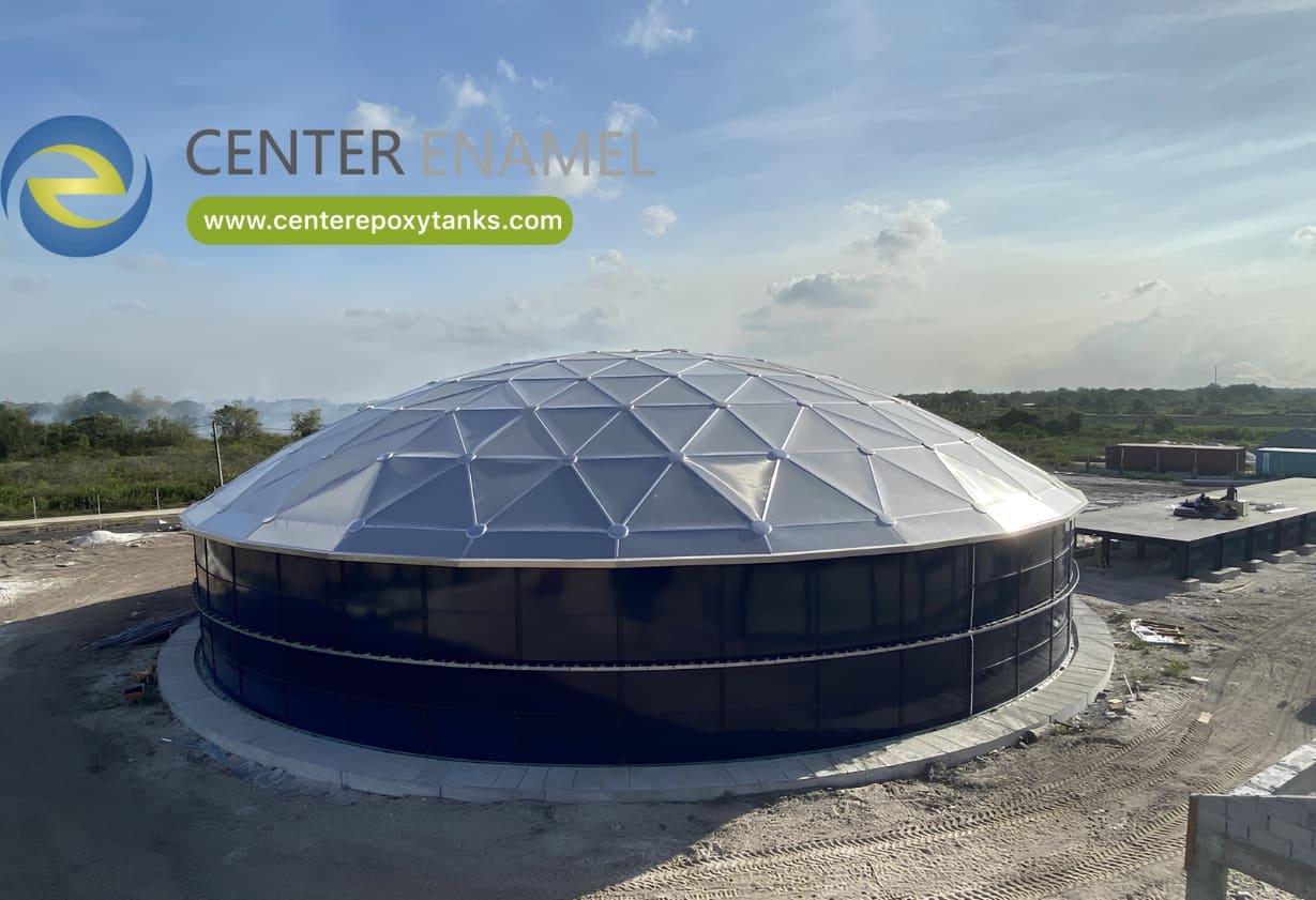 Why Choose Center Enamel Aluminum Geodesic Domes for Epoxy Coated Tanks?
