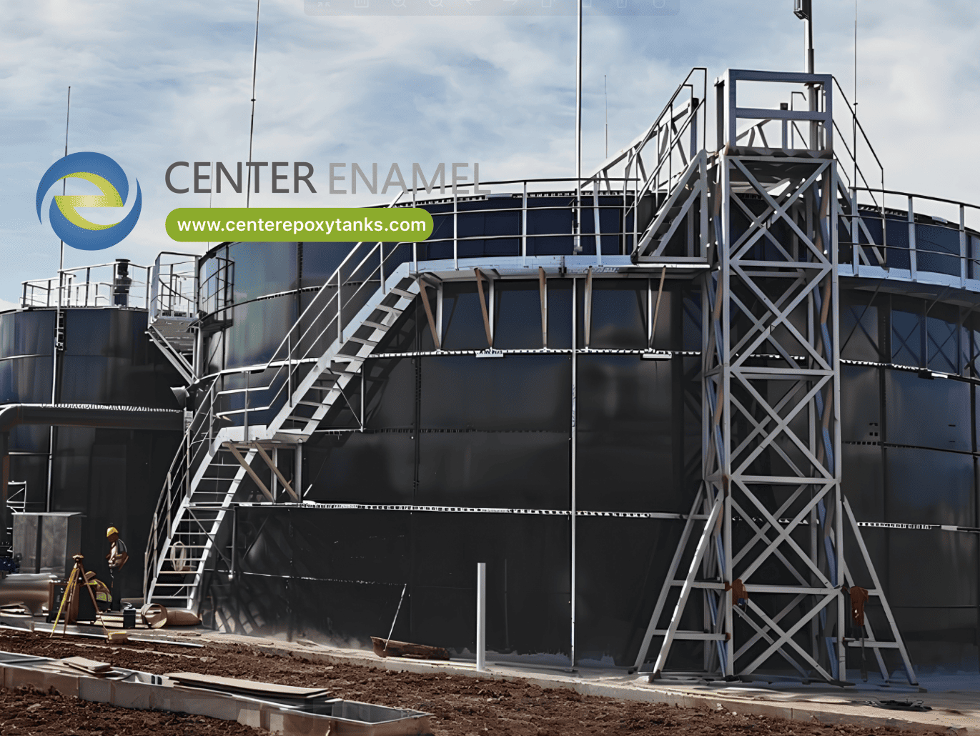 Sustainable Sewage Storage Solutions with Center Enamel FBE Tanks