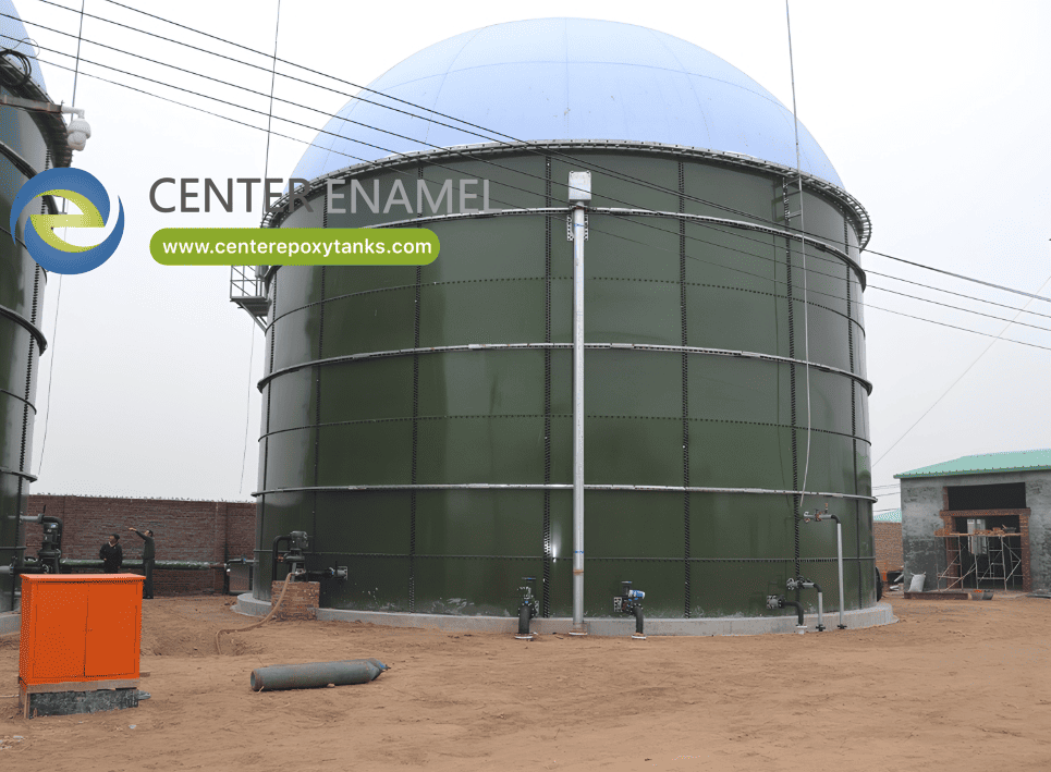 Center Enamel’s Double Membrane Roofs: A Perfect Solution for Biogas Covers
