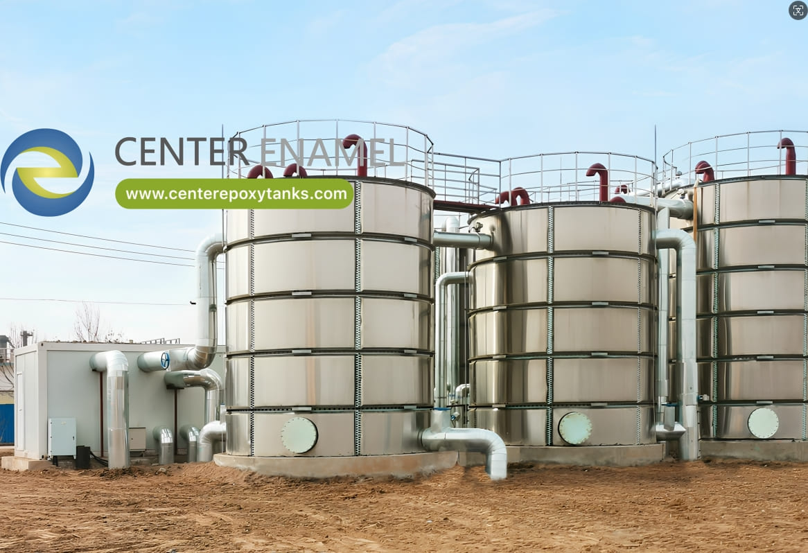Preserve Quality with Center Enamel Stainless Steel Olive Oil Tanks