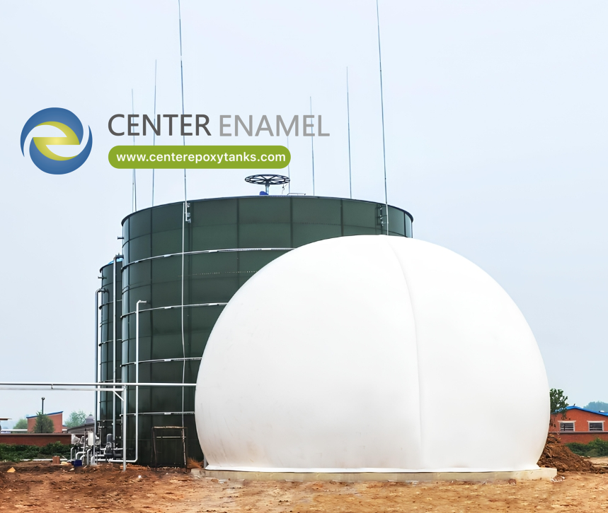 Biogas Storage Tanks with Gasholders by Center Enamel: A Renewable Energy Solution