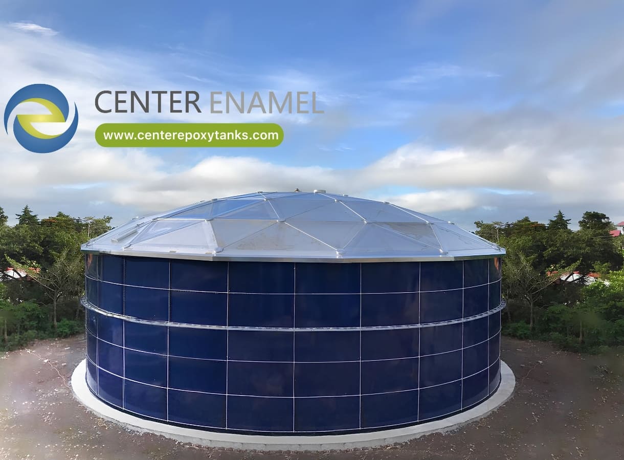 Aluminum Geodesic Domes by Center Enamel: Perfect for Emergency Water Storage Tanks
