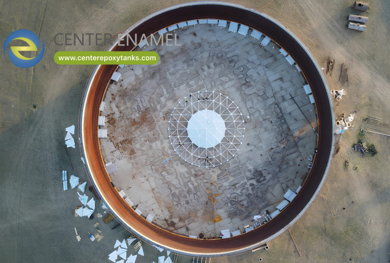 Center Enamel Floating Roof Tanks: The Ideal Choice for Oil Storage