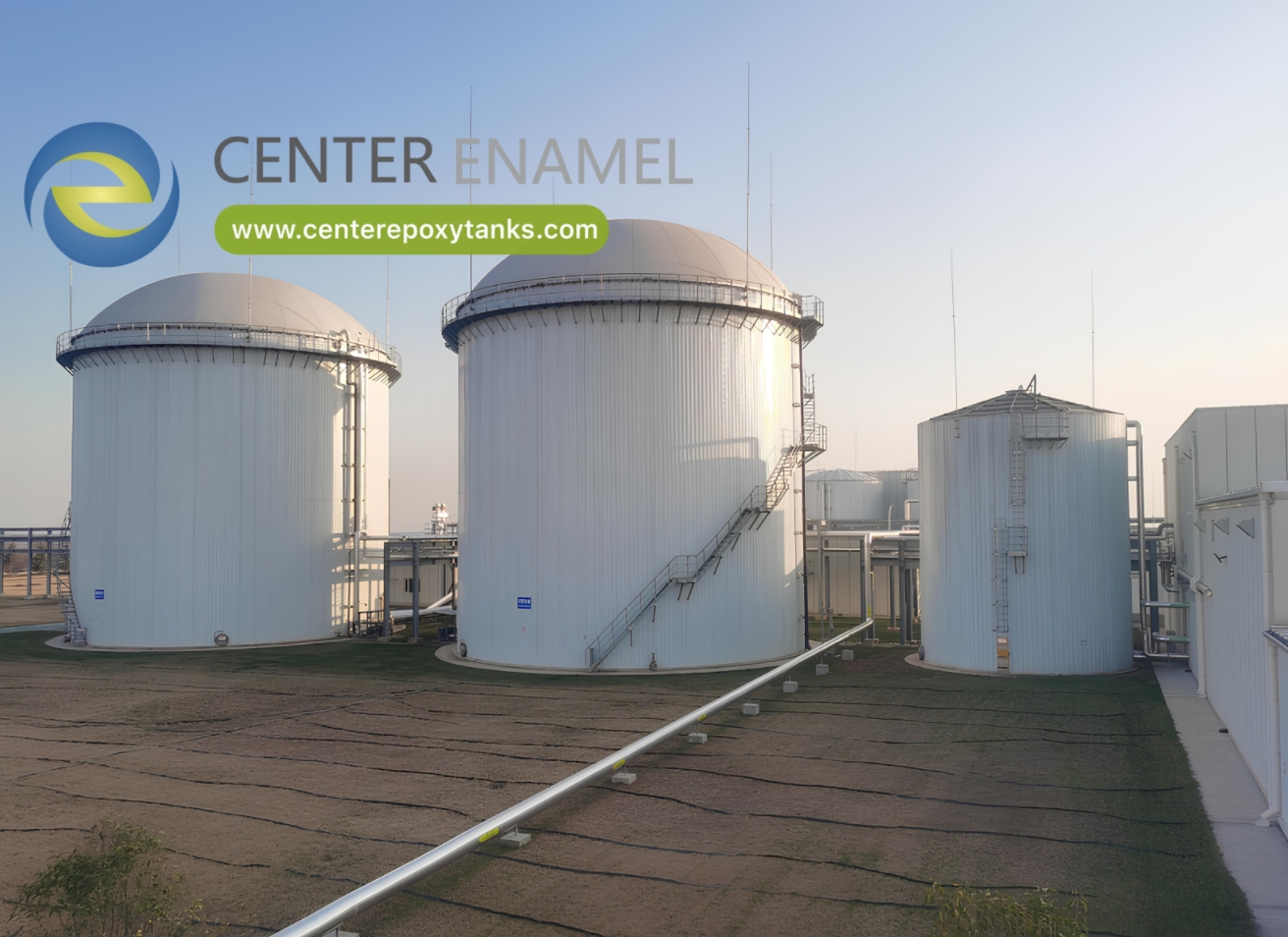 Top Supplier of Double Membrane Roofs for Biogas Digesters | Center Enamel