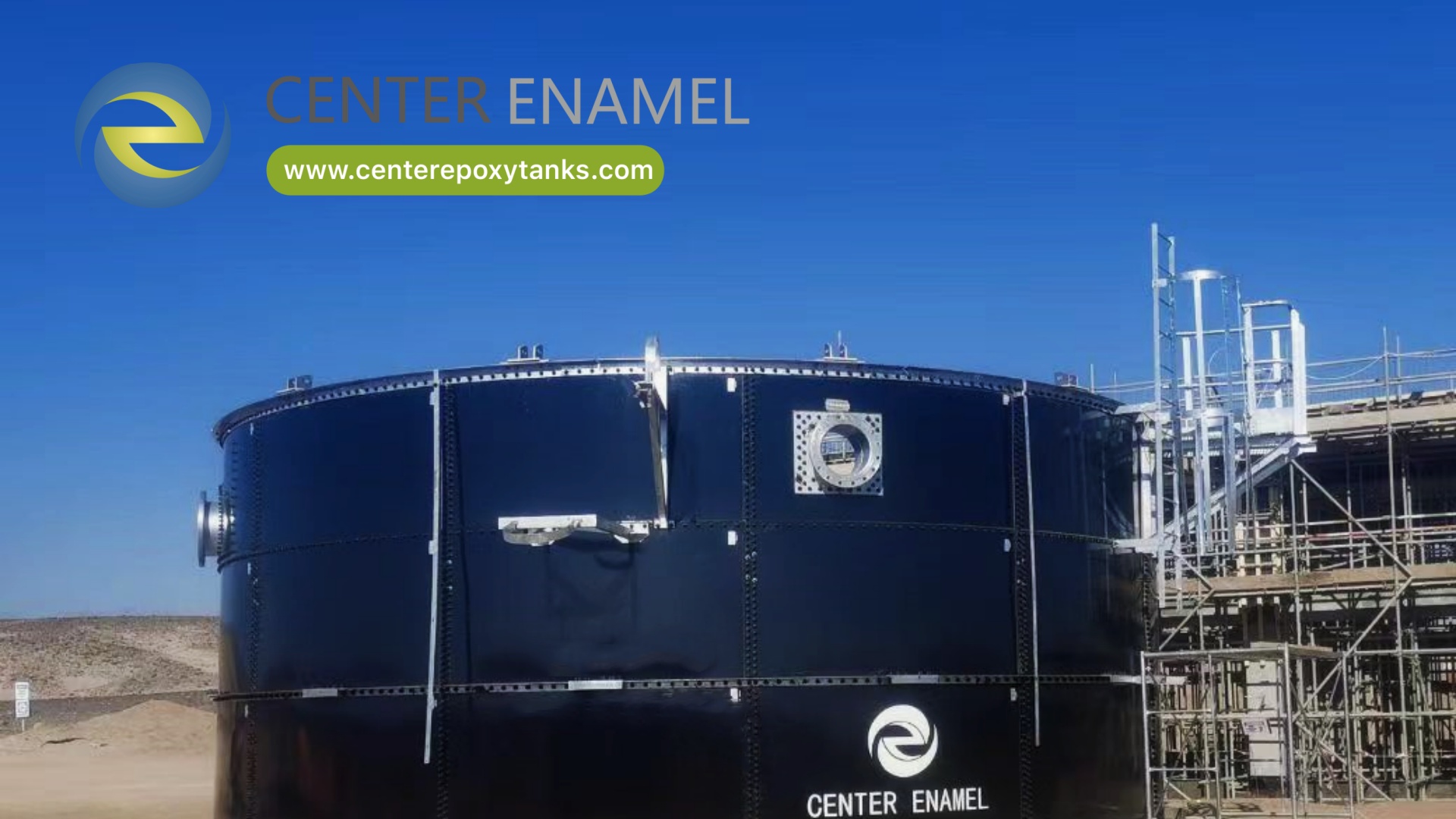 Epoxy Coated Tank for Dairy Wastewater Treatment 