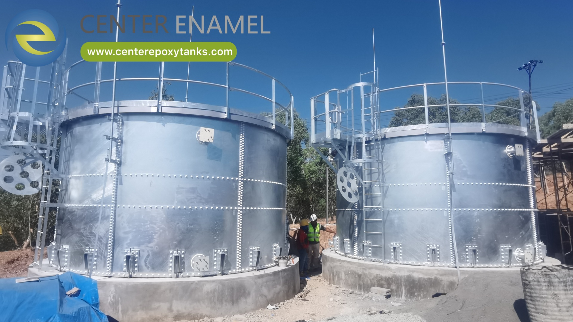 Galvanized Steel Stormwater Harvesting Tank 