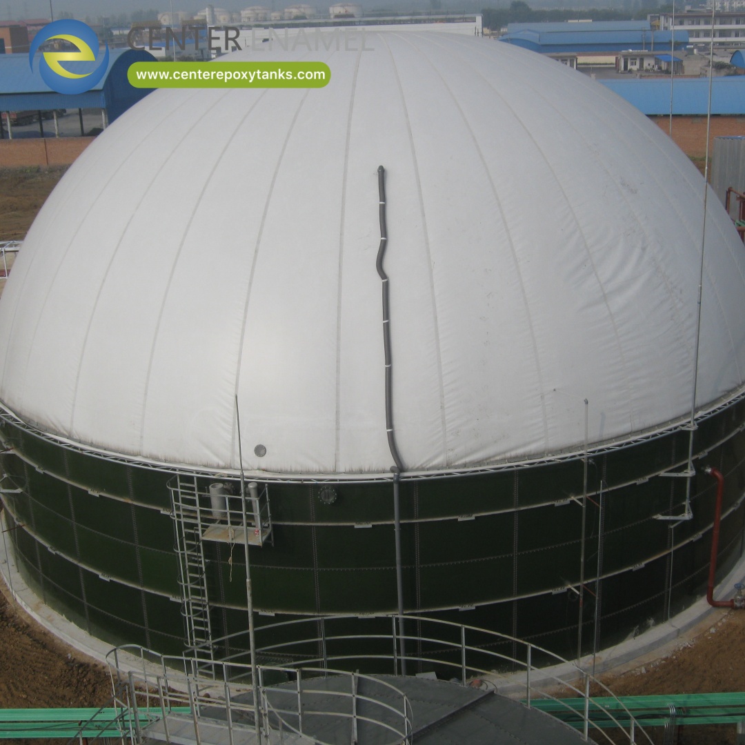 Double Membrane Biogas Holder for Food Waste Project