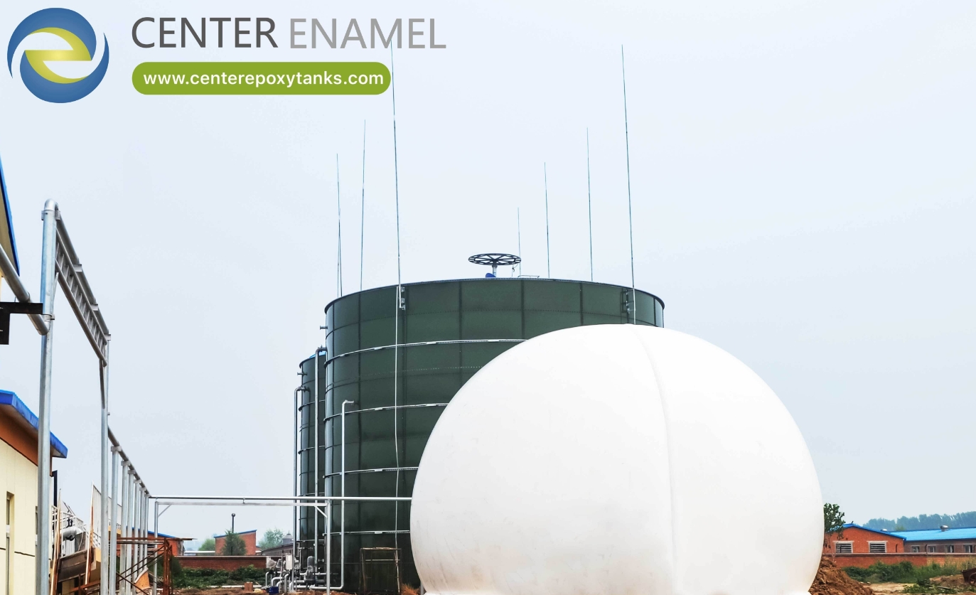 Leading Manufacturer of Double Membrane Gas Holders for Landfill Gas