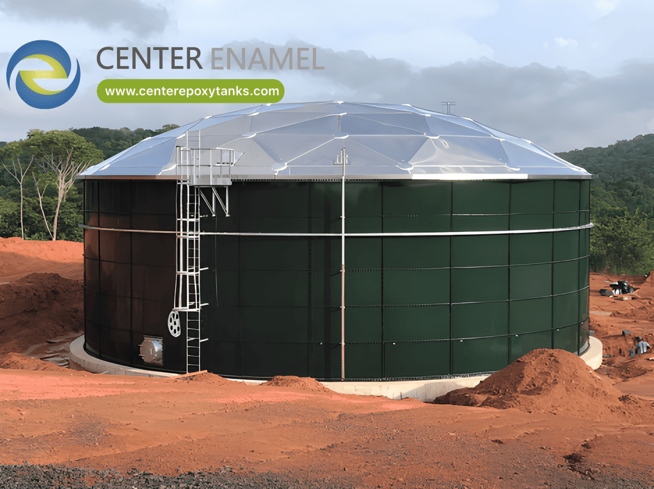 Lightweight Aluminum Geodesic Domes for Oil Storage Tanks