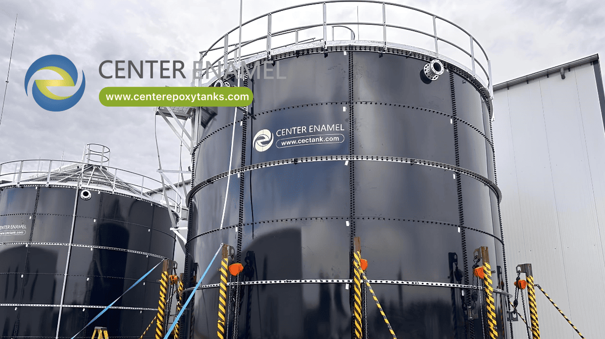 Center Enamel Provides Above-Ground Oil Storage Tanks for Safe and Secure Oil Storage