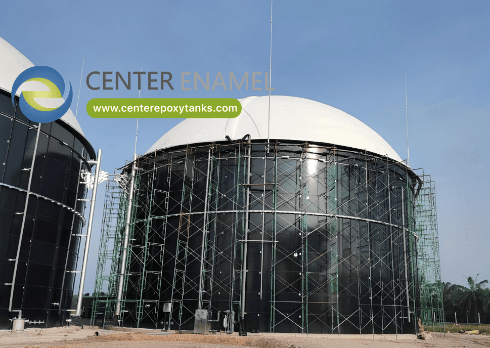 Custom Gas Storage Tanks for Energy and Power Plants from Center Enamel