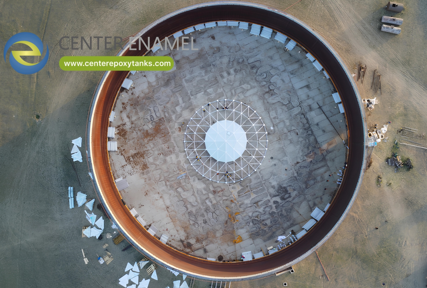 Best Floating Roof Tanks for Biofuels Storage from Center Enamel