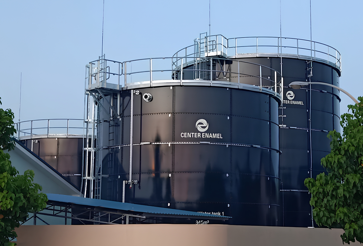 Industrial Storage Tanks for Mining Operations | Center Enamel