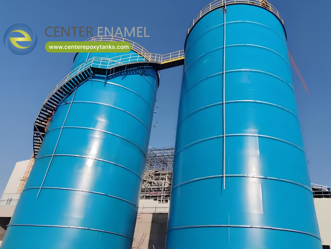 Large-Diameter Welded Steel Tanks for Wastewater Treatment | Center Enamel